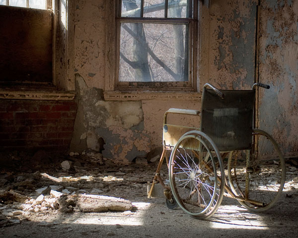 Abandoned Wheelchair